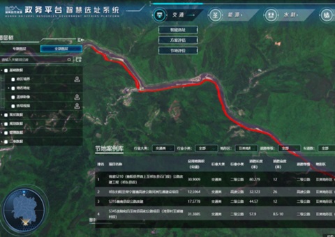 助力沉大项目早落地，湖南率先实现节地分析智能化 