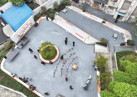 方寸之间，装下城市温情&nbsp;&nbsp;沉庆城市微型公园让市民转角赶上“幼确幸”
